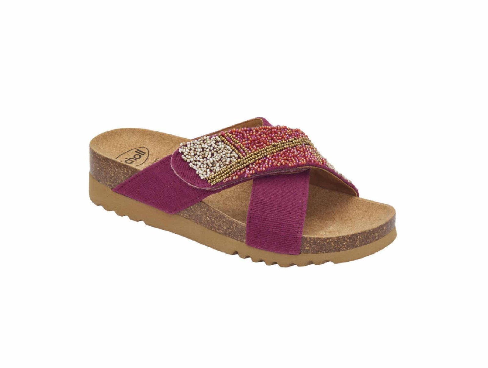 Sandale-Scholl-LA-SERENA-STRAP-Bordeau