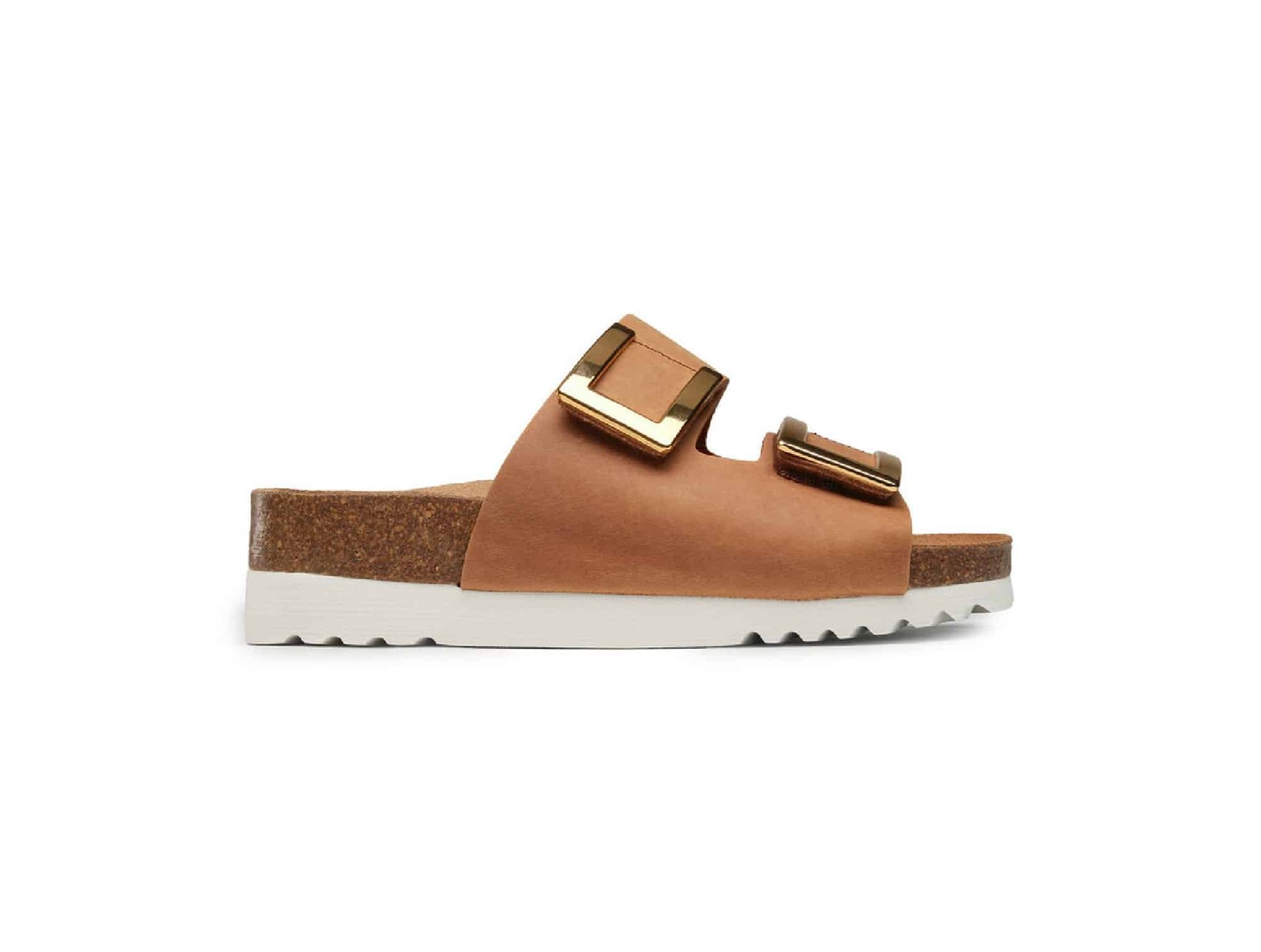 Sandales Monterey 2 Straps Cognac