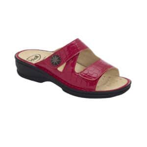 Sandale-Scholl-NEVIA-Rouge