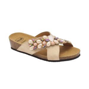 Sandale-Scholl-PALAU-CROSS-Beige-multi