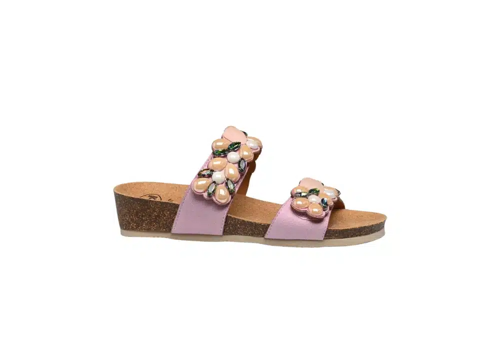 Sandales Sintra 2 straps Rose