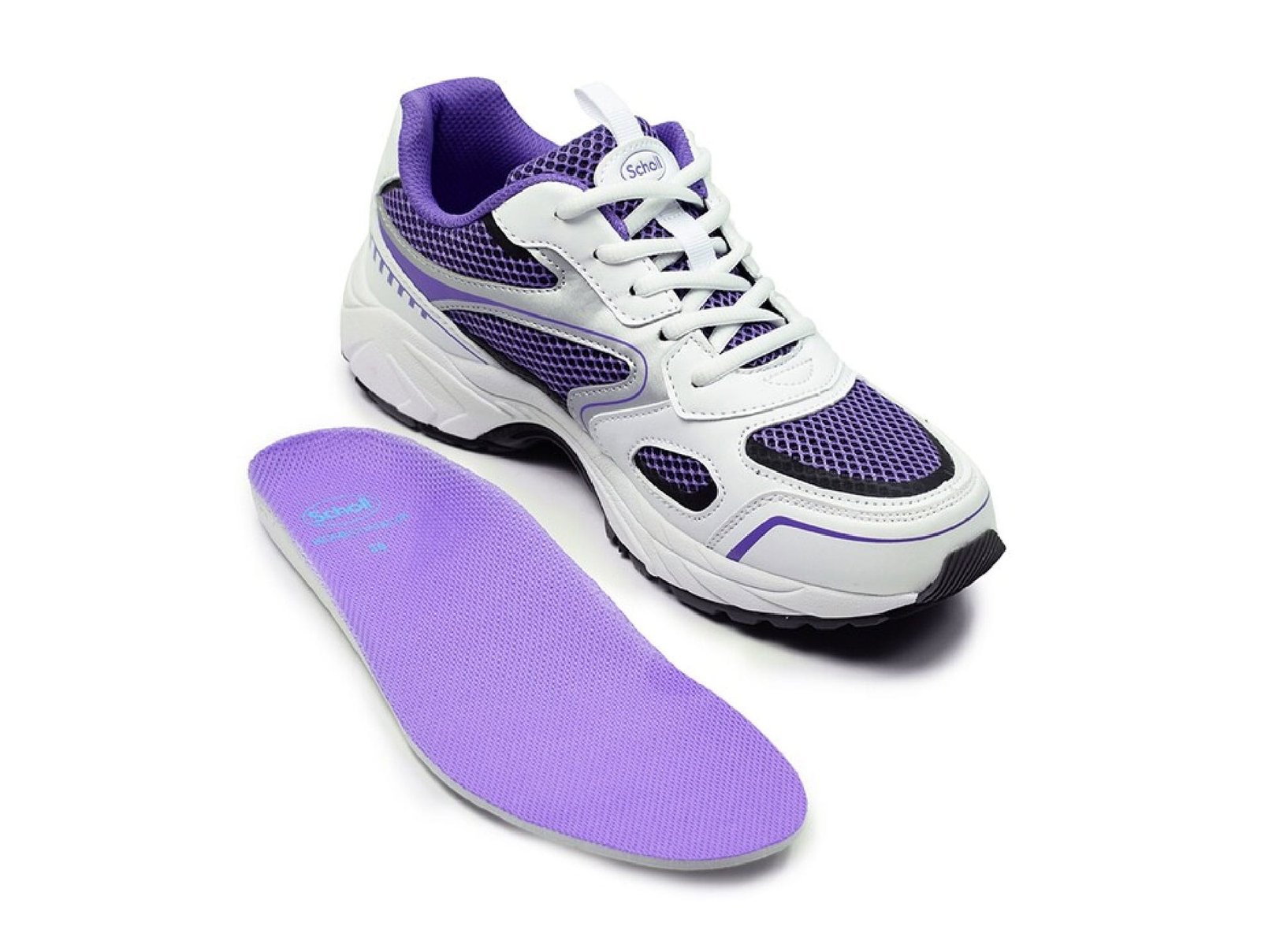 Baskets Sprinter Blanc/Violet