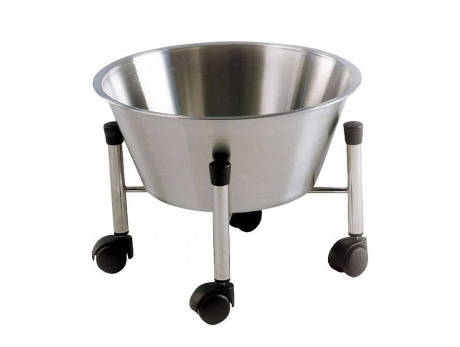 Baquet roulant en Inox