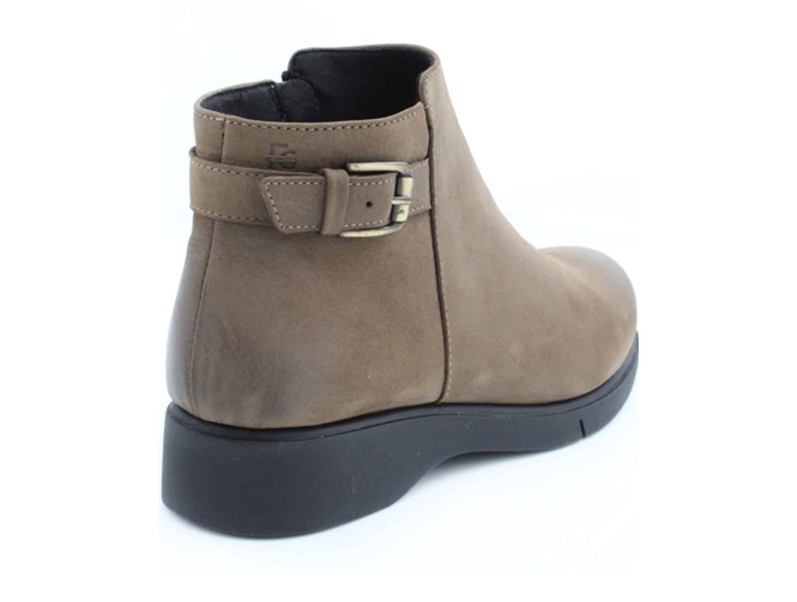 Bottine Nubuck Taupe