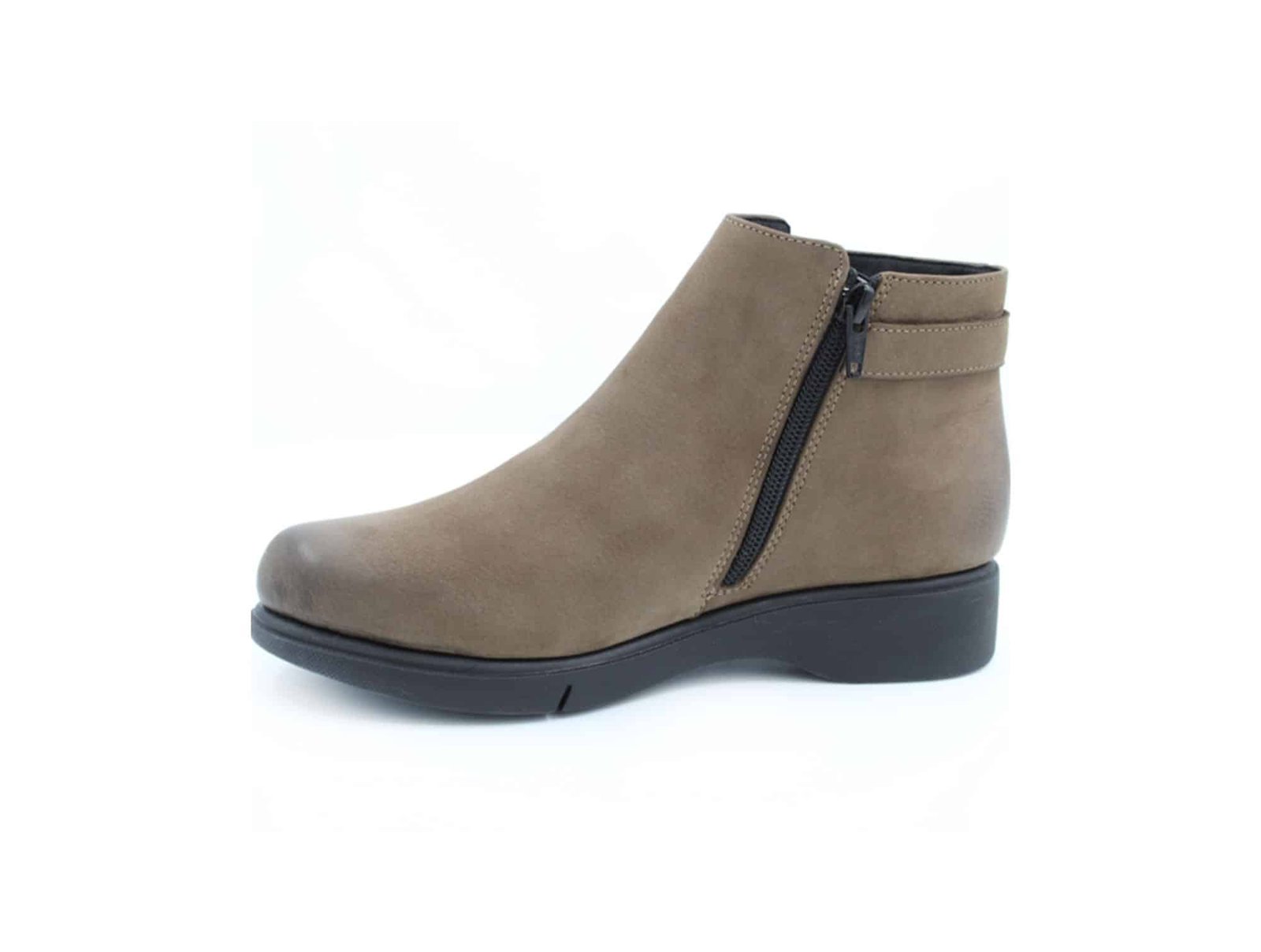 Bottine Nubuck Taupe