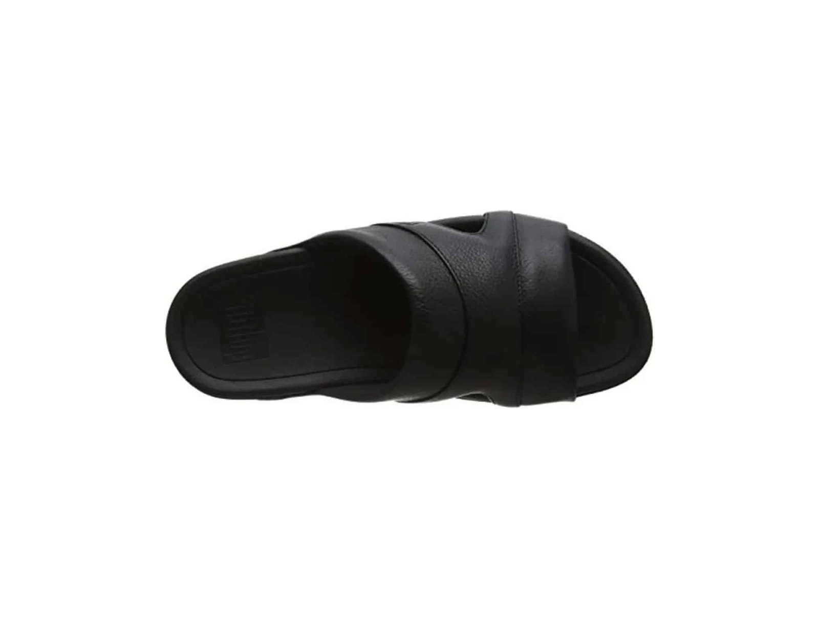 Sandale en cuir freeway noir