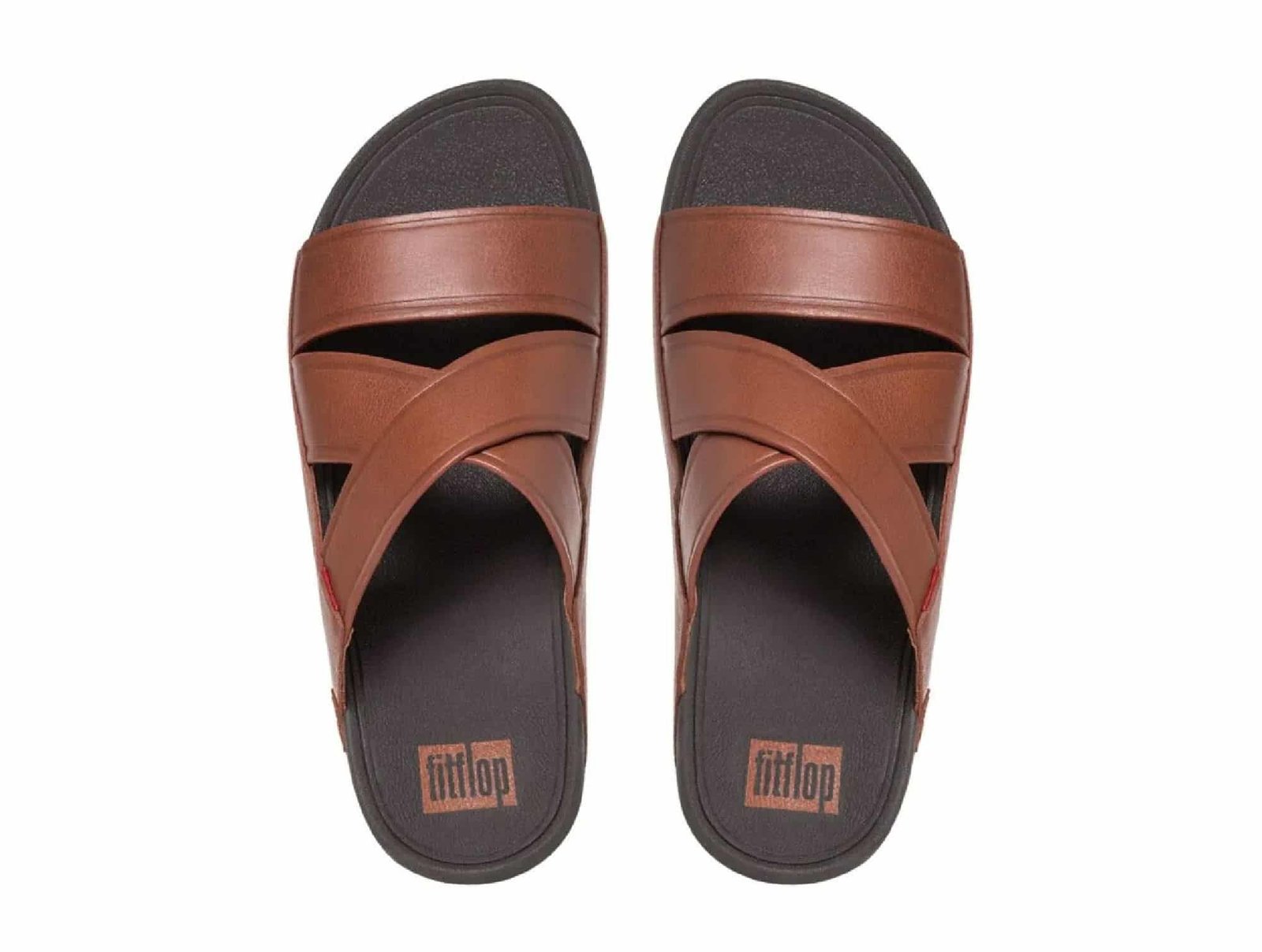 Sandale Chi En cuir Marron