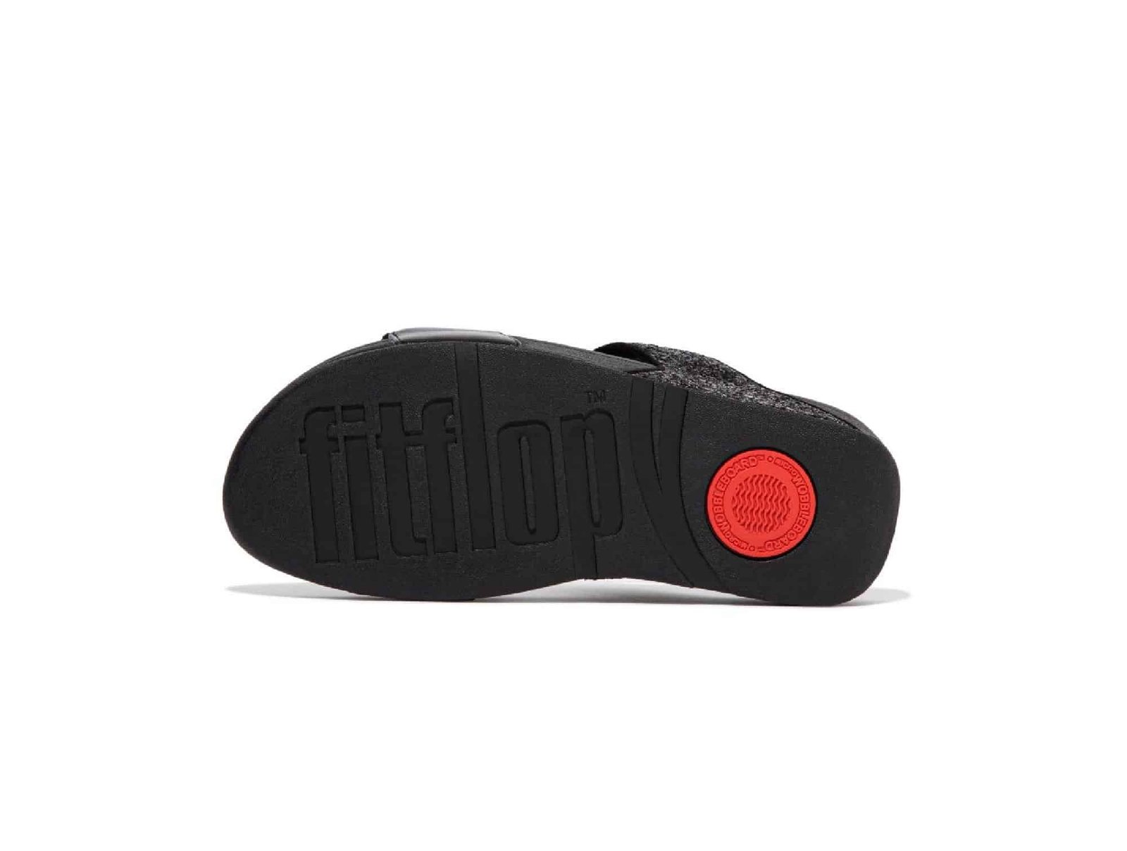 Sandales Lulu Glitter Slides noir