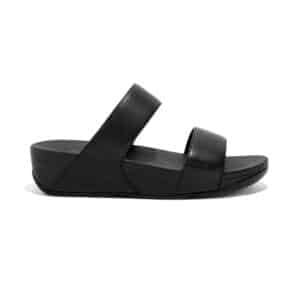 Sandale-Lulu-Leather-Slides-noir