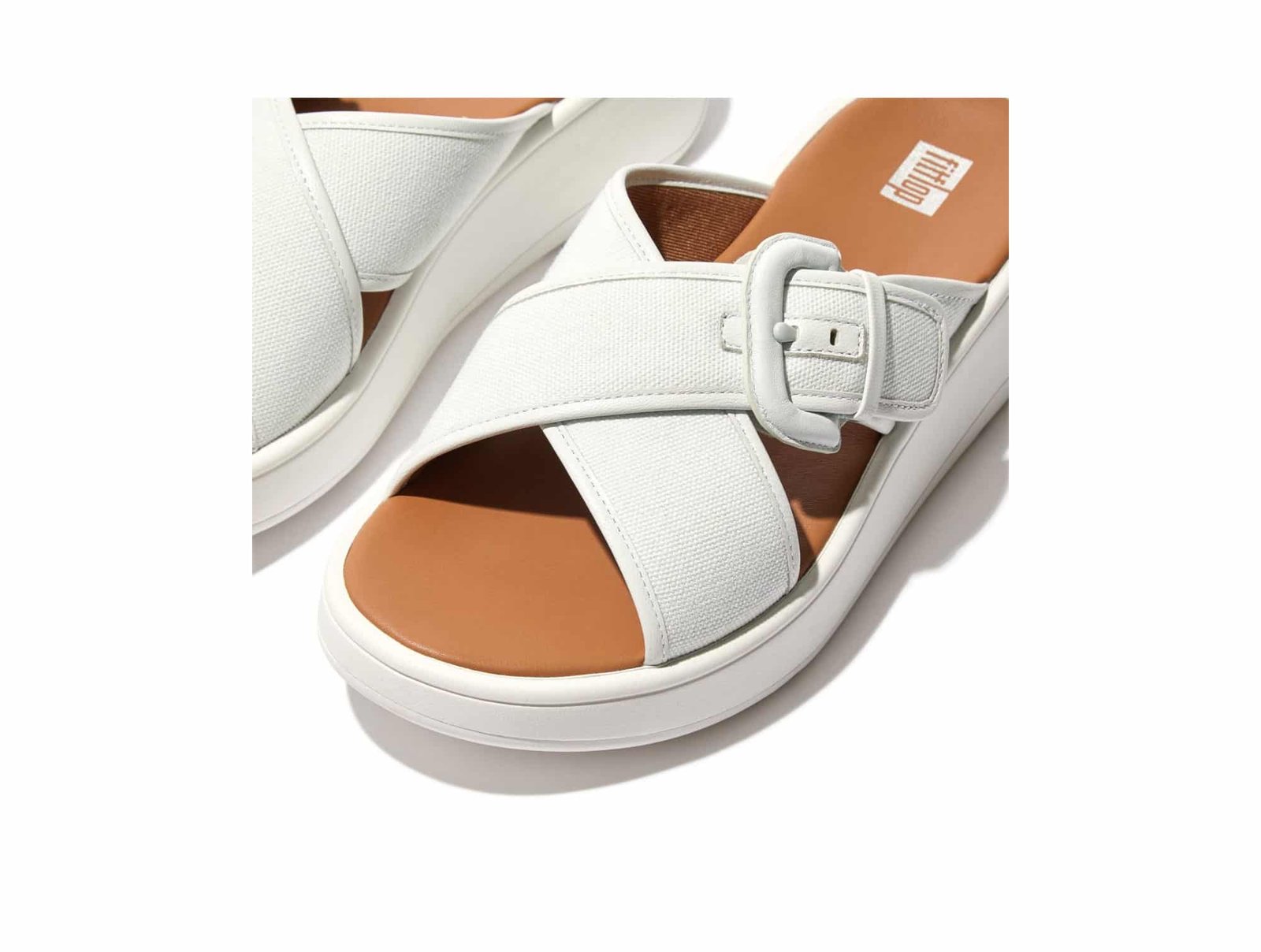 Sandale Mode En Cuir Bleu Clair 