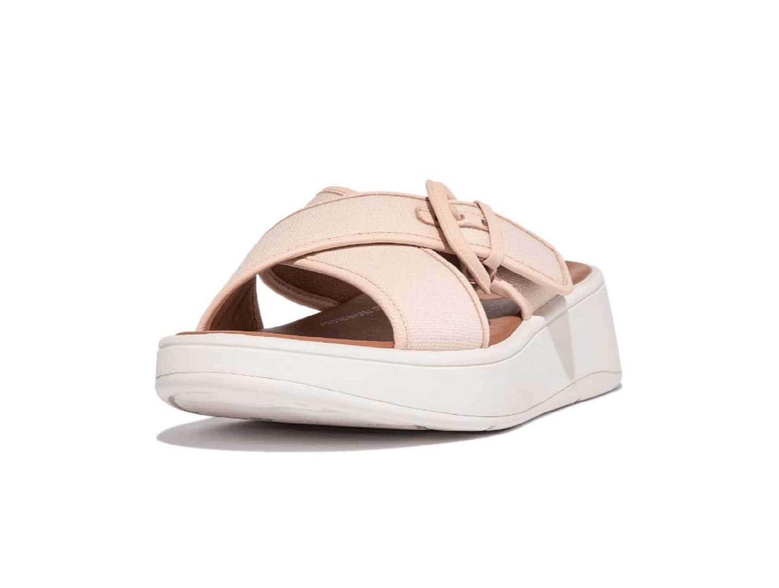 Sandale Mode En Cuir Rose Clair 