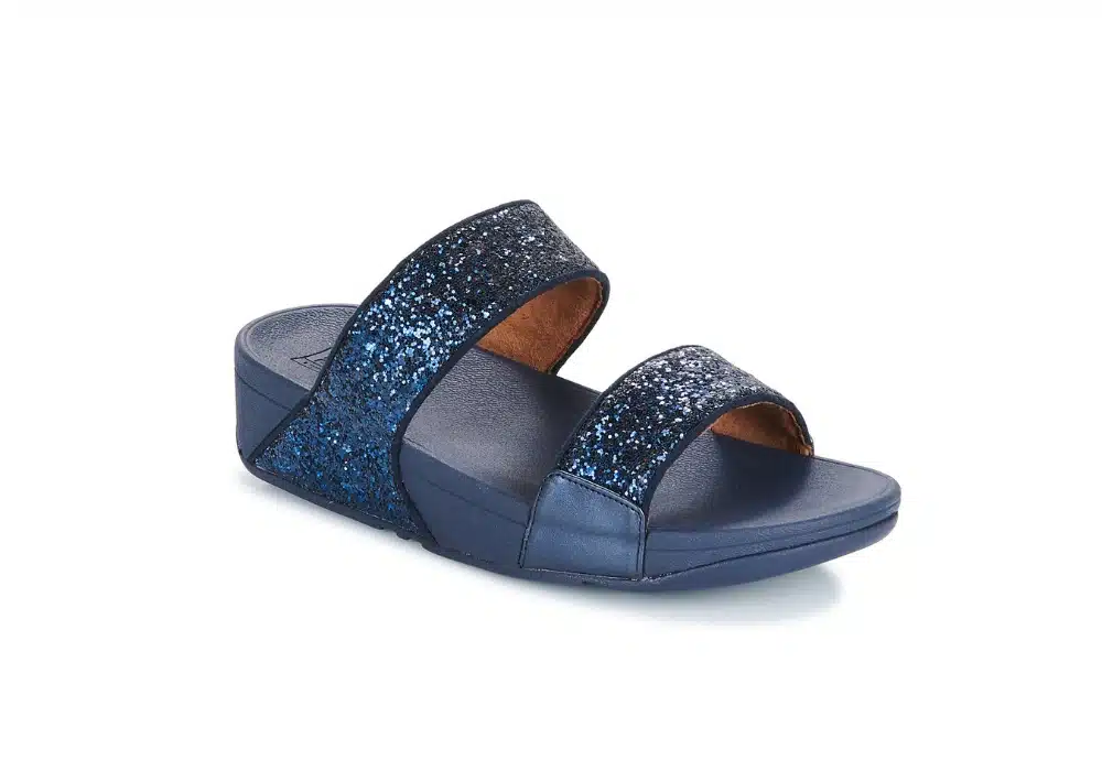 Sandales Lulu Glitter Slides bleu