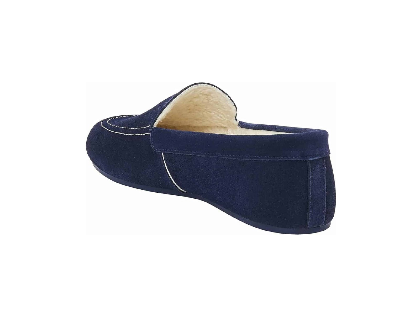 Pantoufle Cheminée Bleu Marine