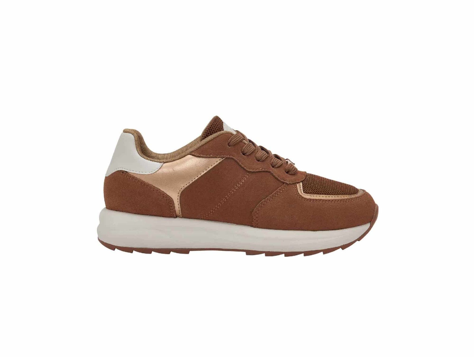 Baskets Beverly Lacets Marron