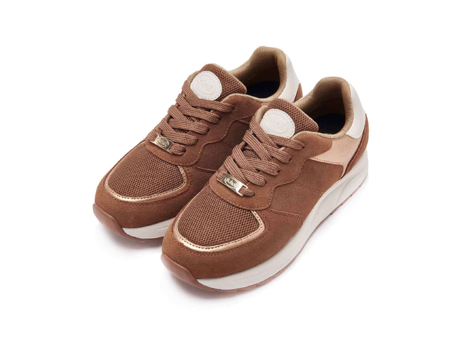 Baskets Beverly Lacets Marron