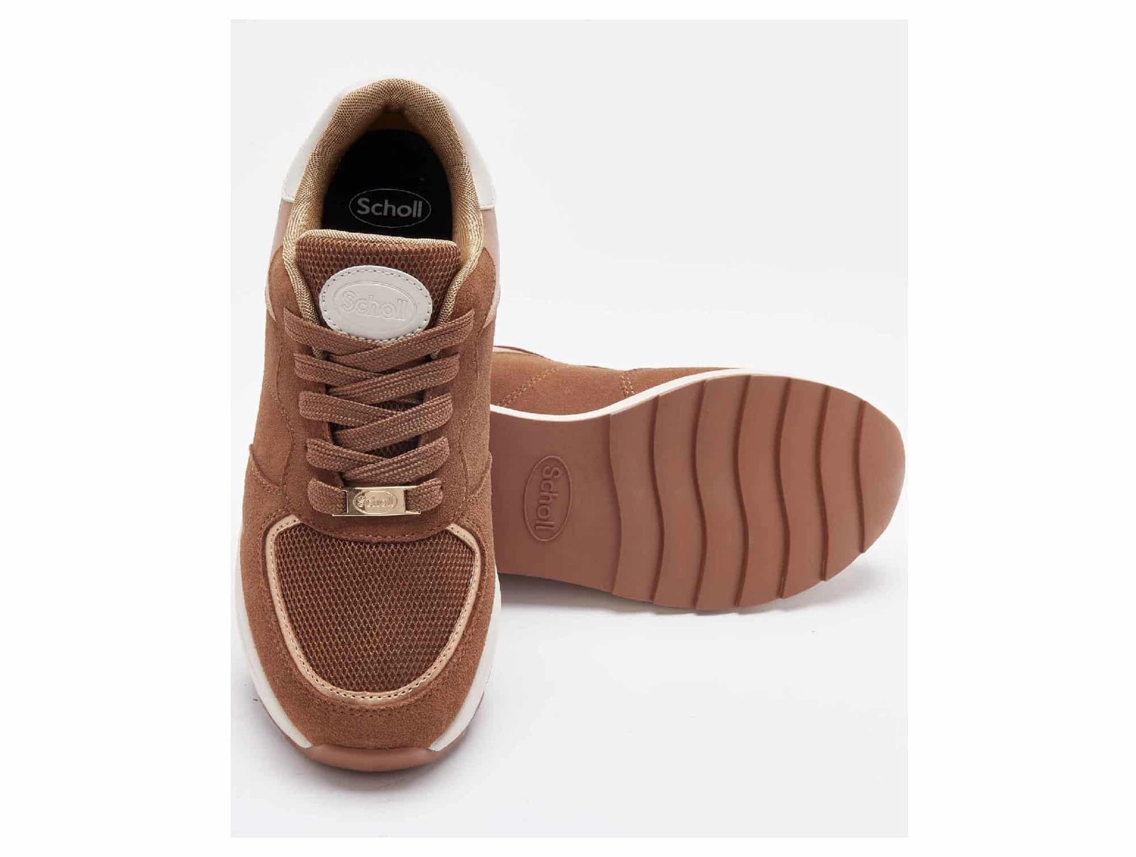 Baskets Beverly Lacets Marron