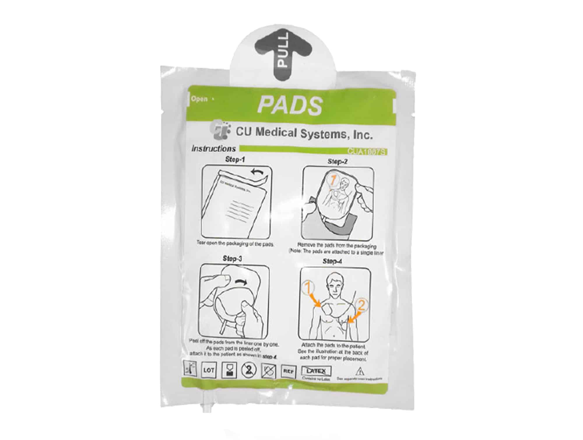 Électrodes adulte pour défibrillateur i-PAD SP1