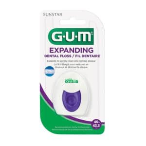 Fil dentaire expanding floss (se dilate: doux pour les gencives)