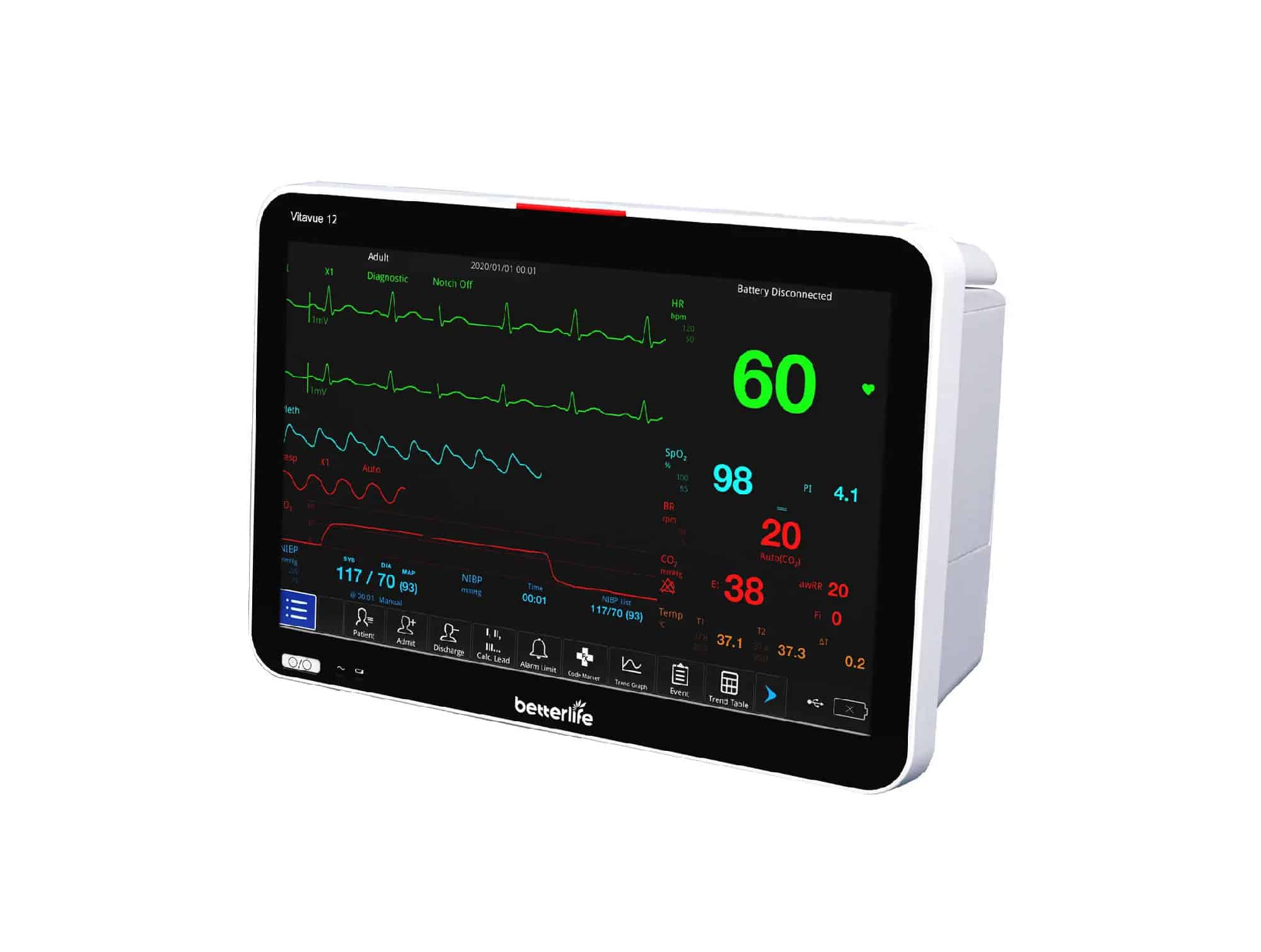 Moniteur patient ECG VITAVUE 12 1
