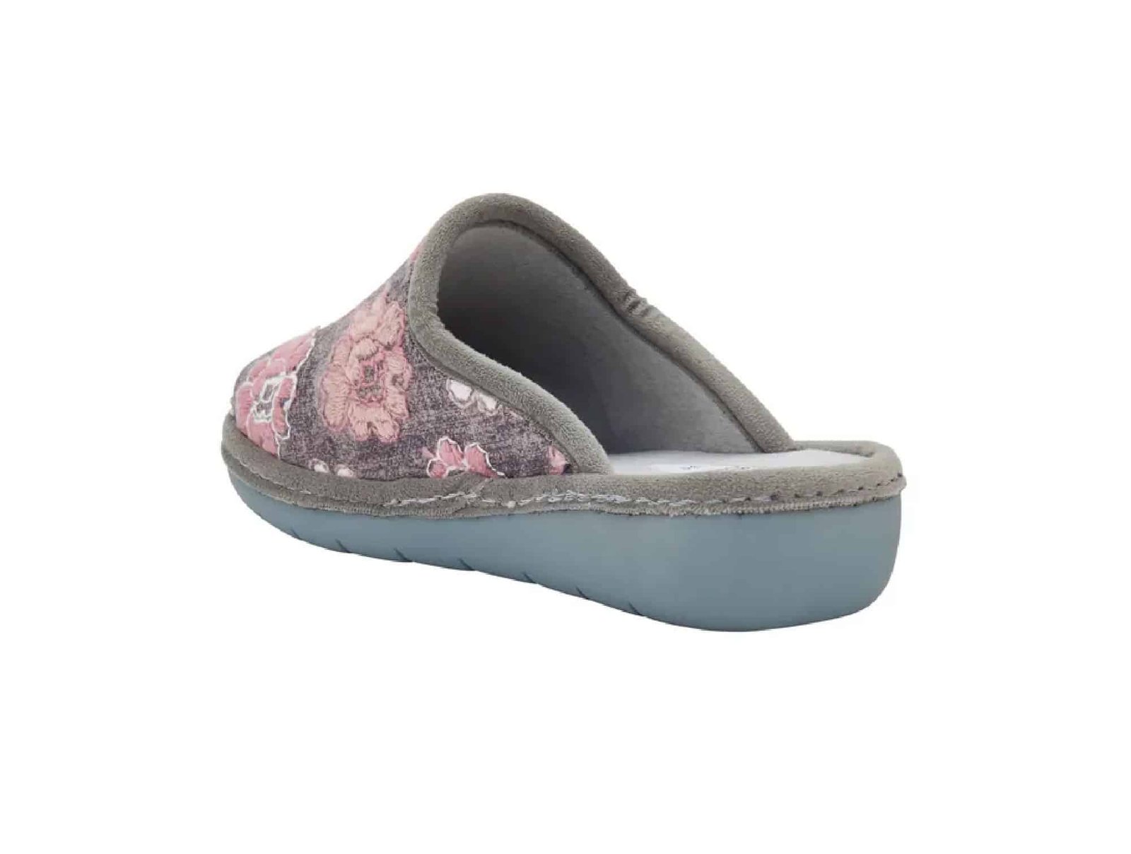 Mule Lauren Gris/Rose