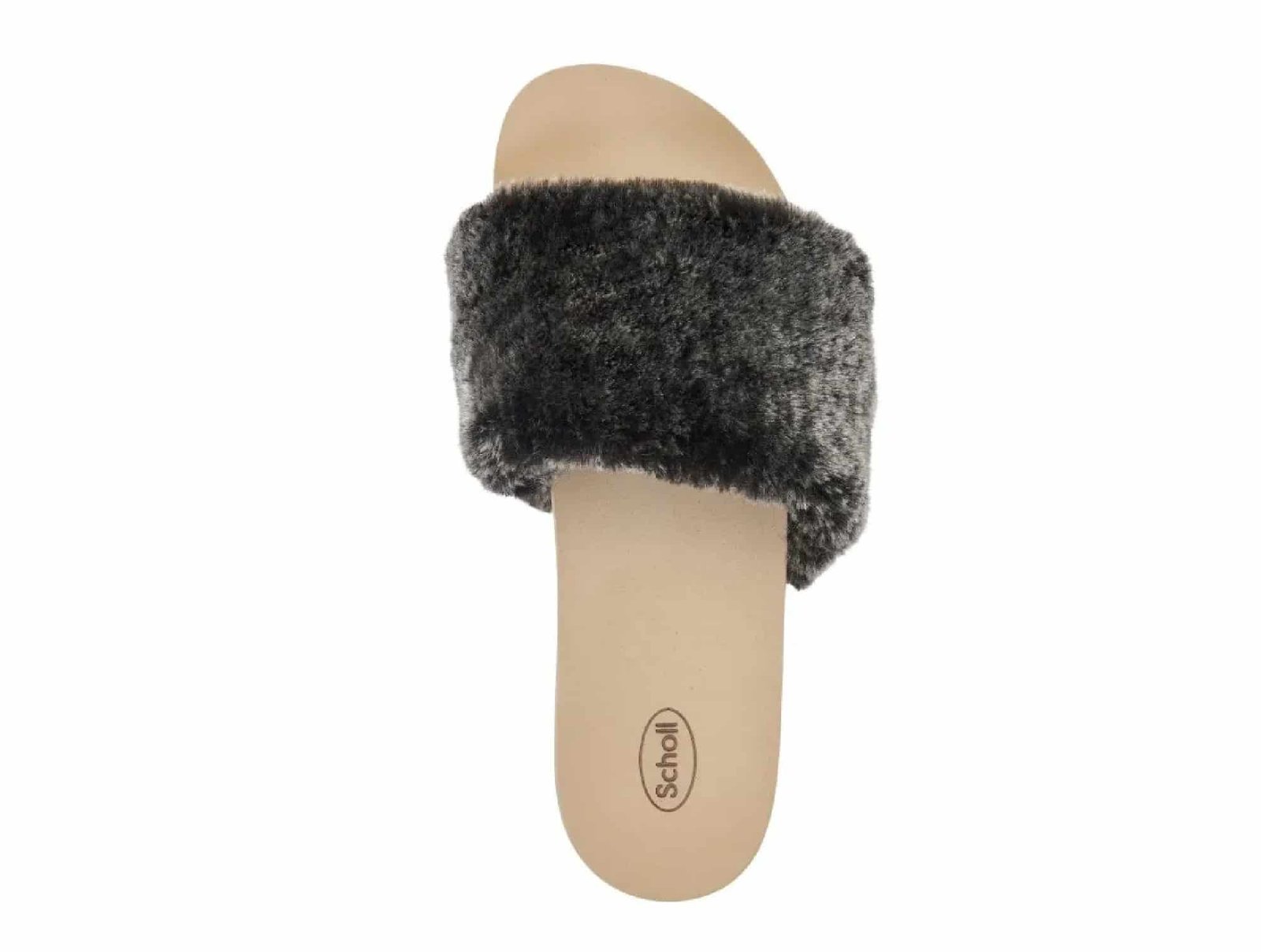 Pantoufles Willow Flat Gris