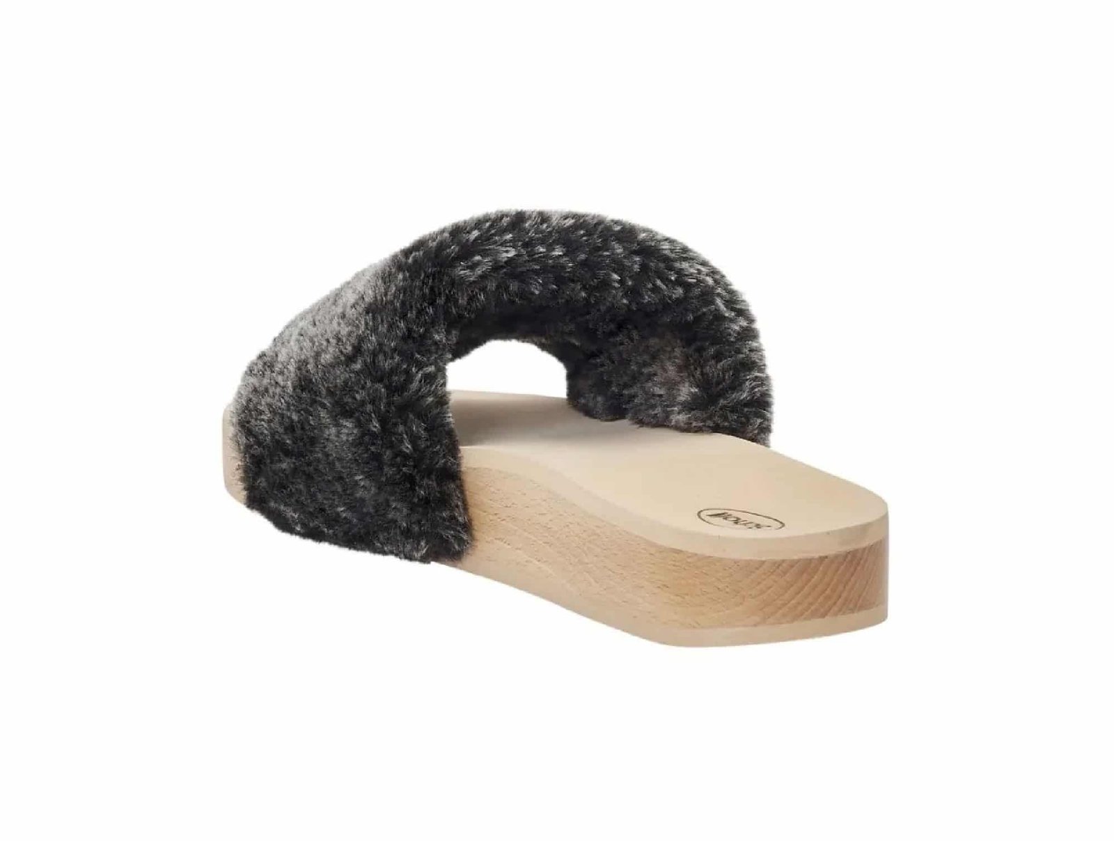 Pantoufles Willow Flat Gris