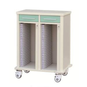 Chariot-de-stockage-pour-dossiers-médicaux