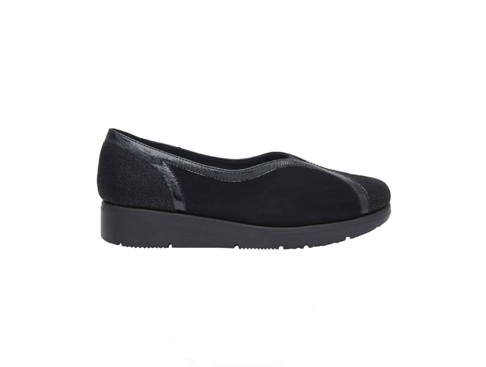 Chaussure Tower Step Goat Suede Bleu