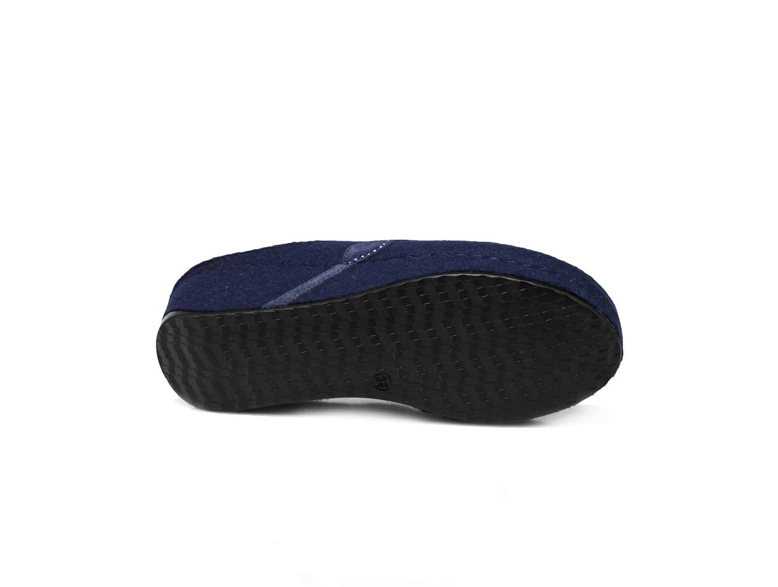 Mule Inverness Strass bleu marine