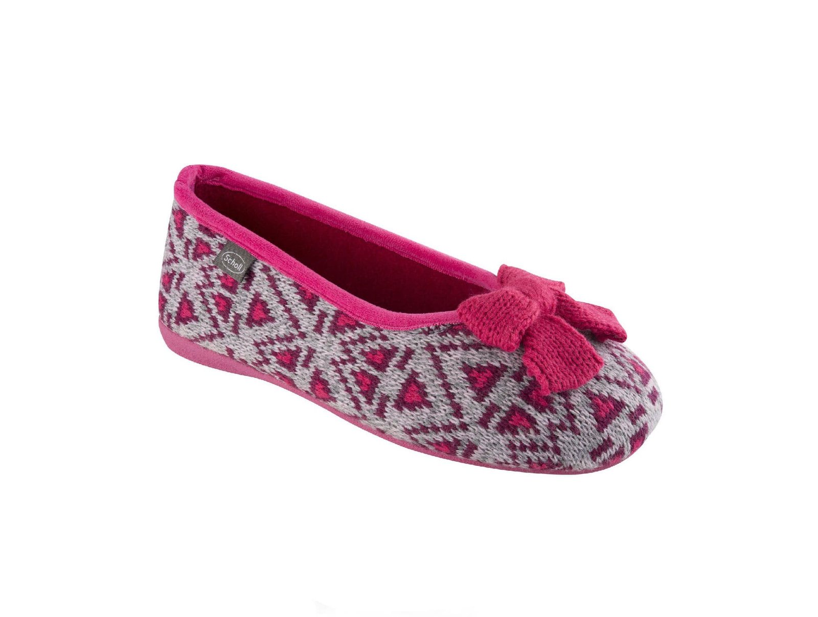 Pantoufle intérieure uzana fuchsia