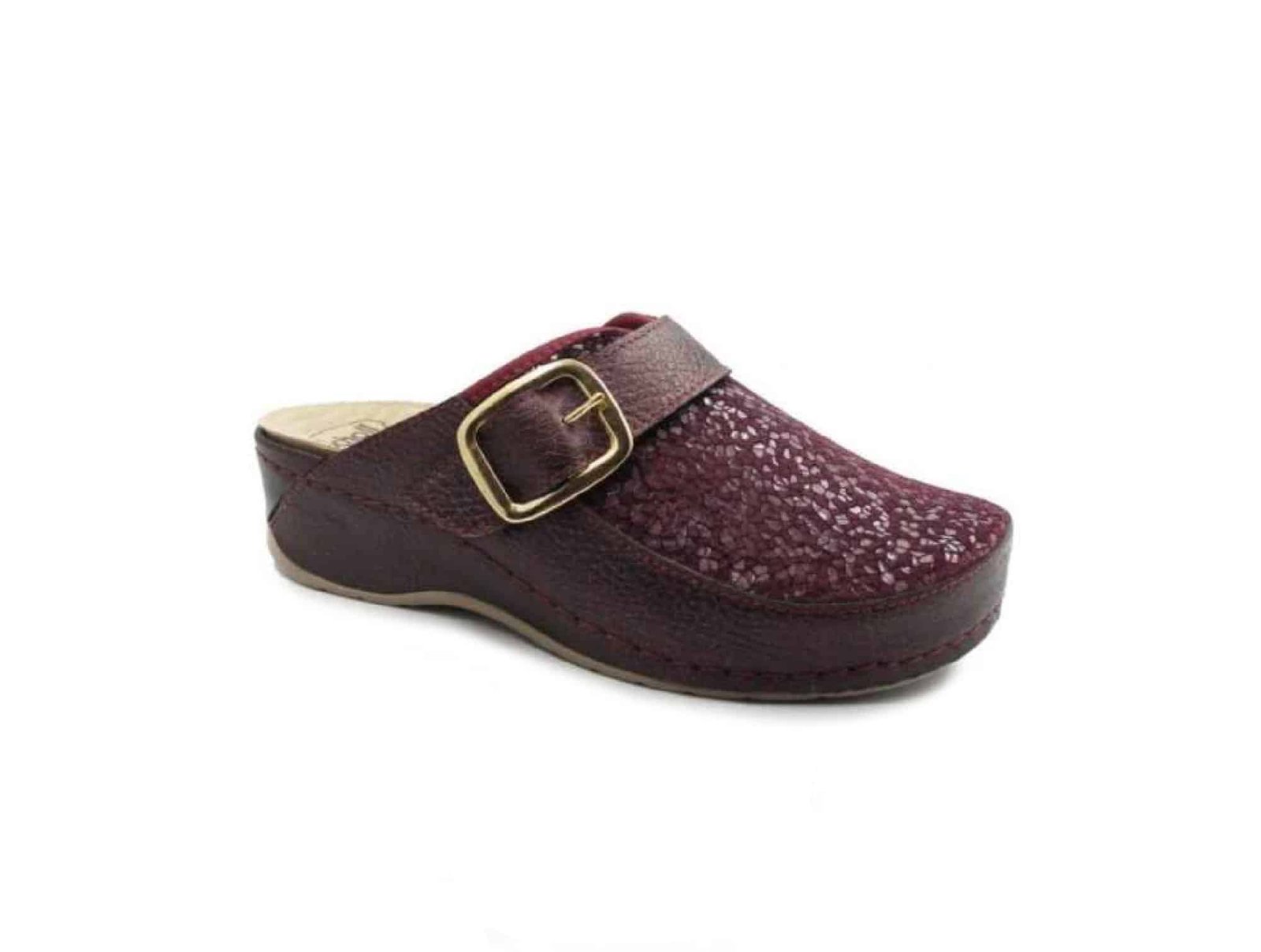 Sabot Gemini Buckle Marron