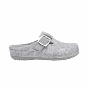Sabot Inverness Buckle Gris Clair