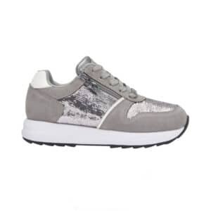Sneakers Beverly zip Silver