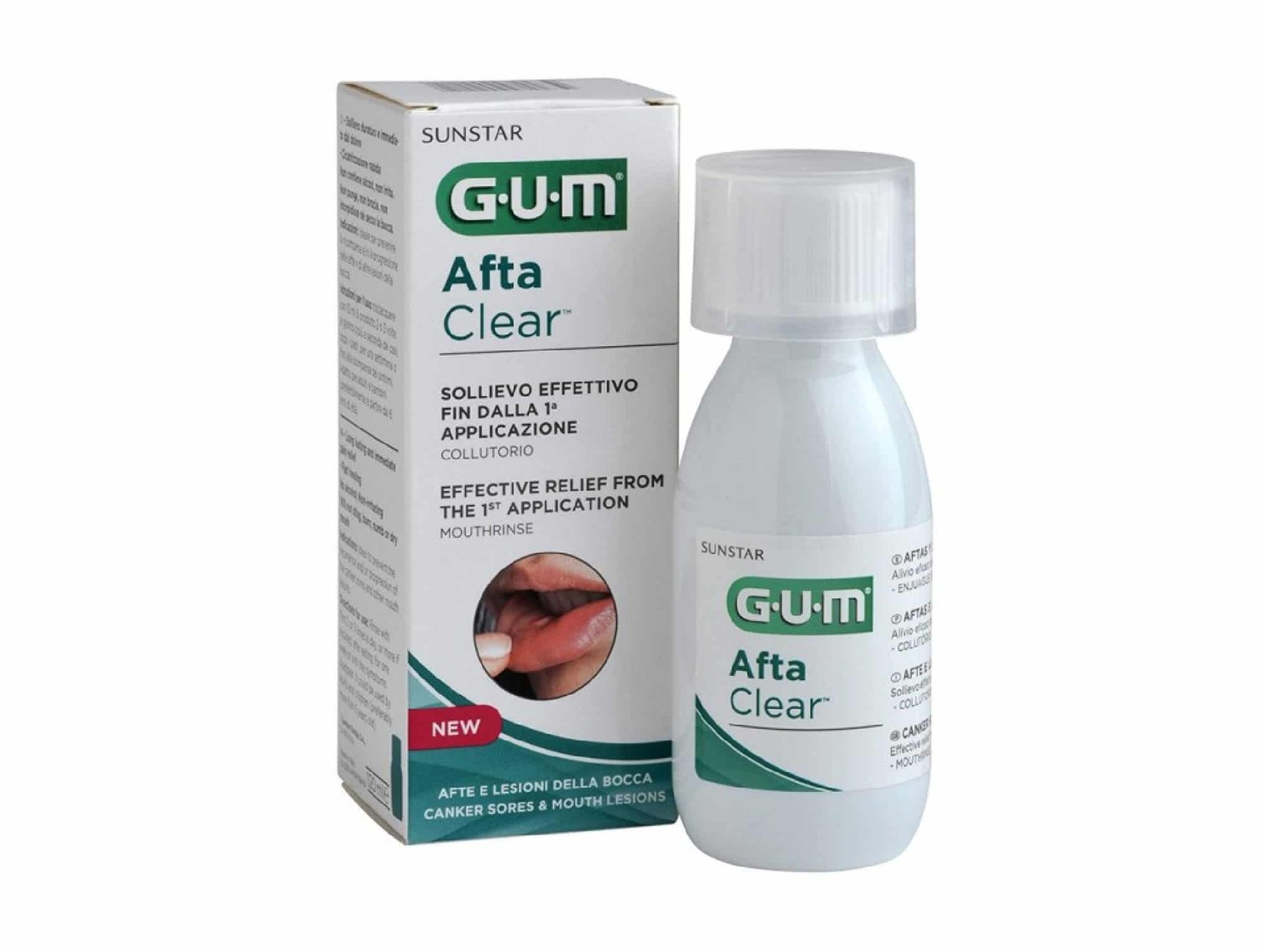 Aftaclear bain de bouche 12ml (aphte)