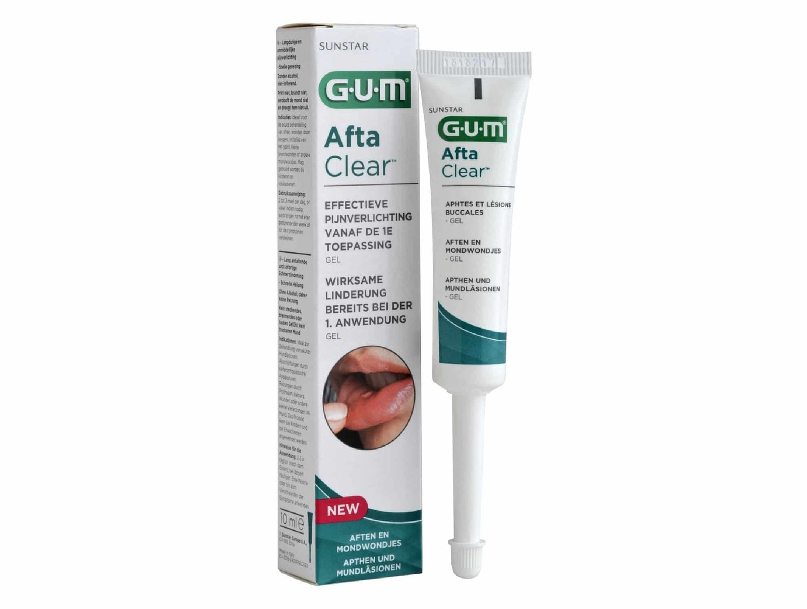 Aftaclear gel 10ml (aphte)