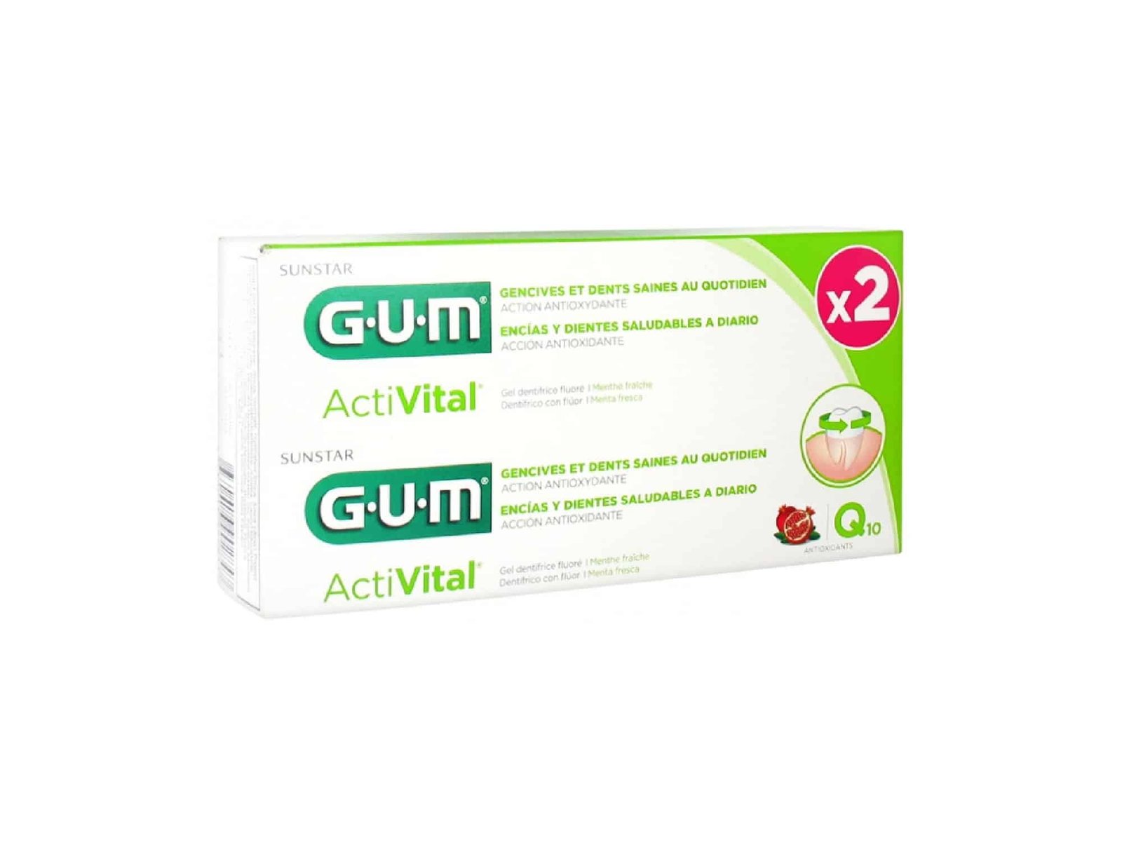 Dentifrice activital soin quotidien 75ml pack