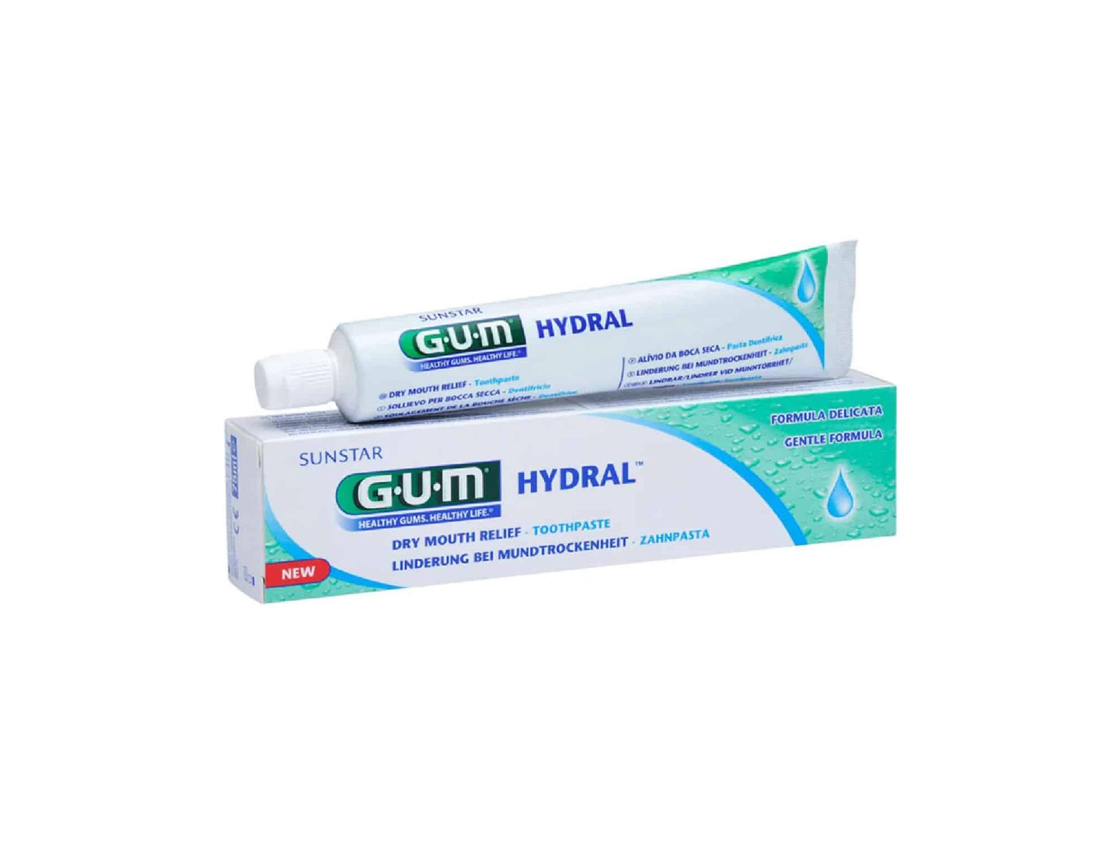 Hydral dentifrice gel 75ml (sècheresse buccale)