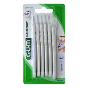 Manche 6 unites avec Brossette ultra micro-fine (0,7mm)