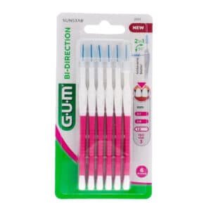 Manche 6 unités avec brossette fine (1,2mm)