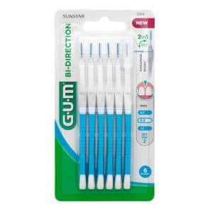 Manche 6 unités avec brossette micro-fine (0,9m)