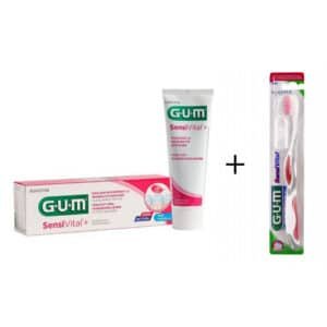 Pack dentifrice sensivital + brosse sensivital
