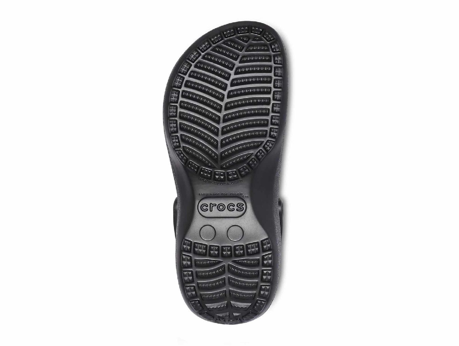 Sabot Crocs Classic Platform Clog Noir