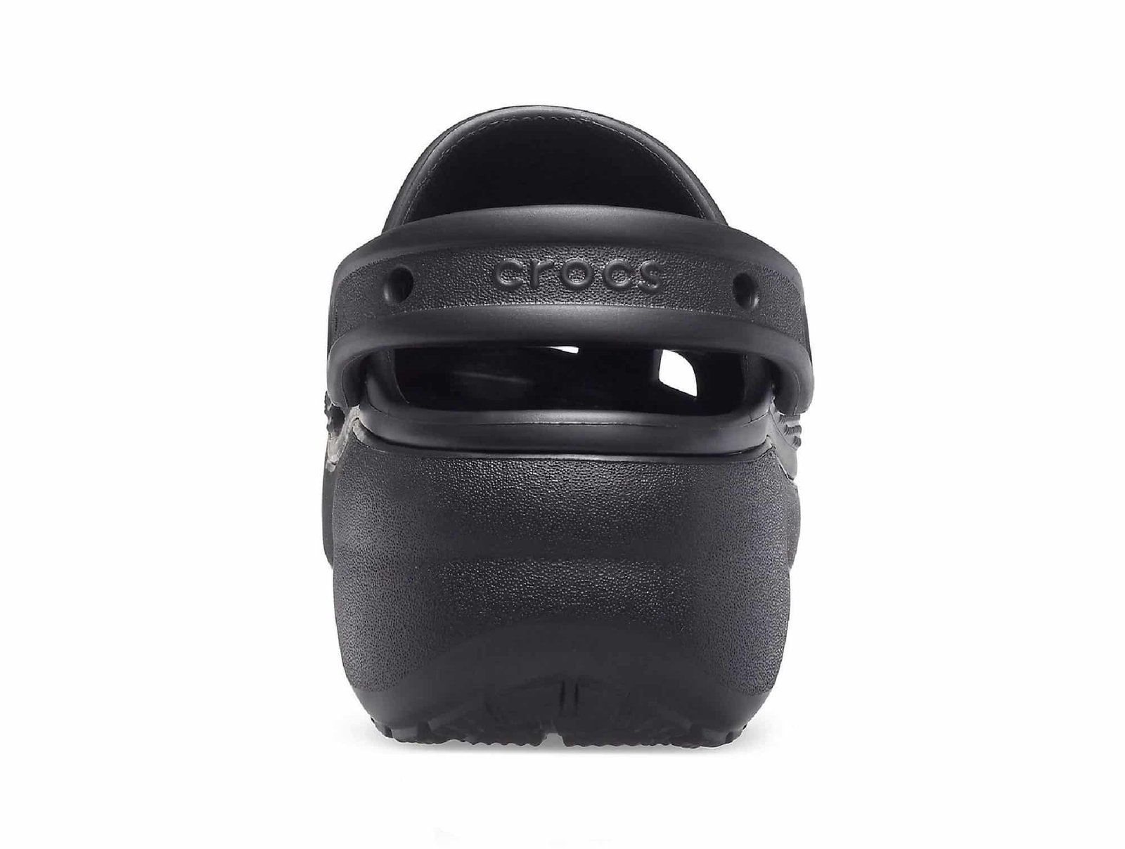 Sabot Crocs Classic Platform Clog Noir