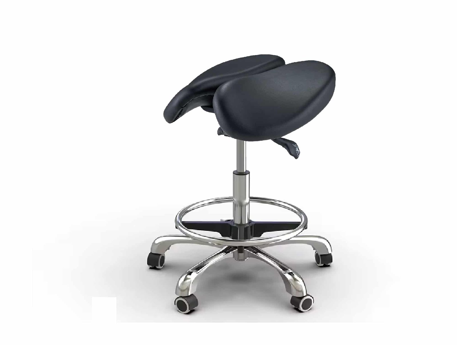 Tabouret à selle ergonomique