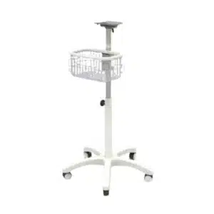 Chariot mobile pour moniteur patient