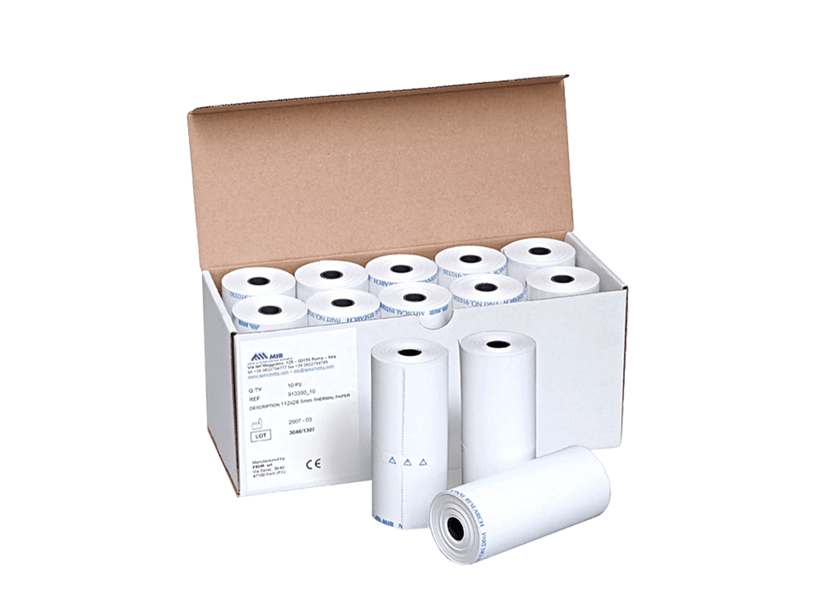 Flowmir – Turbine Digital Mono-Patient, 60 Unités
