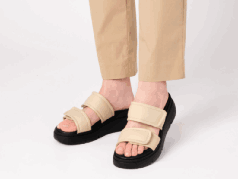Sandale Bali 2 Straps Beige