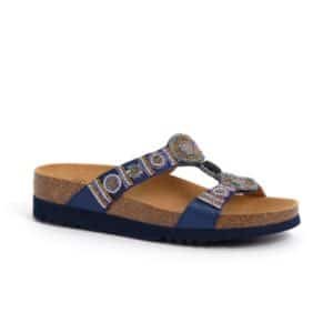 Sandales NEW BOGOTA SatinBds-W Bleu