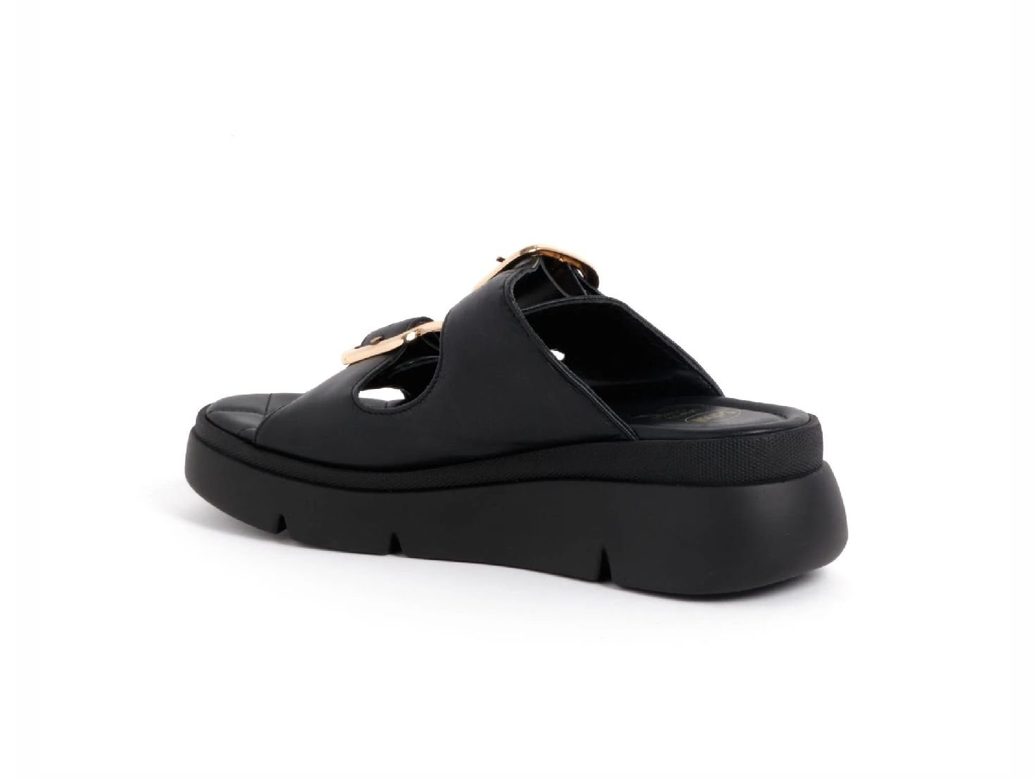 Sandale Bali Buckle Lea Noir