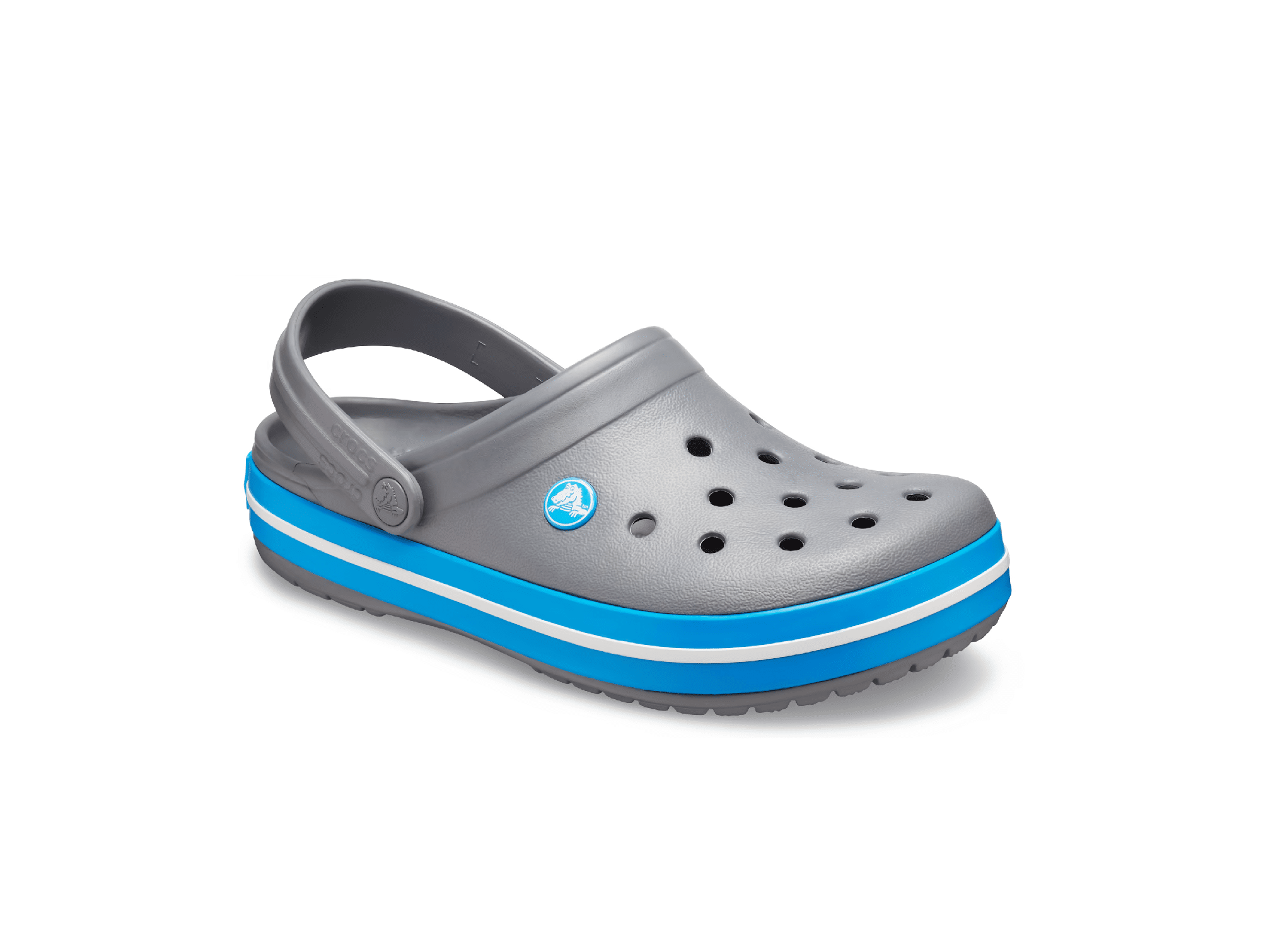 Sabot Clog Crocband Charbon/ Bleu